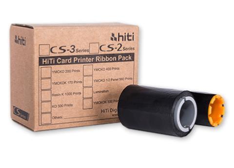 Ruban Seul pour 1000 Faces noir et blanc - HITI CS200E 