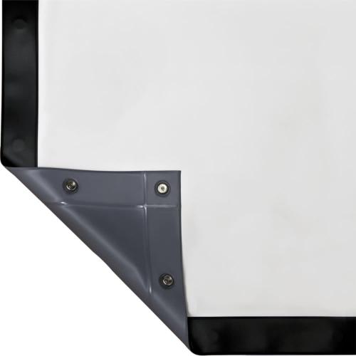 Toile de Projection Frontale à Bords Blancs