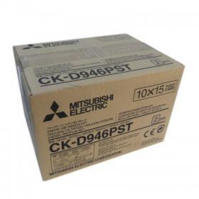 Papier carte postale + Ruban 10X15 CM - 800 photos - MITSUBISHI CK-D946PST 