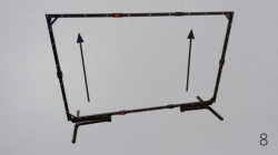 Ecran de Projection Frontale avec Draperie